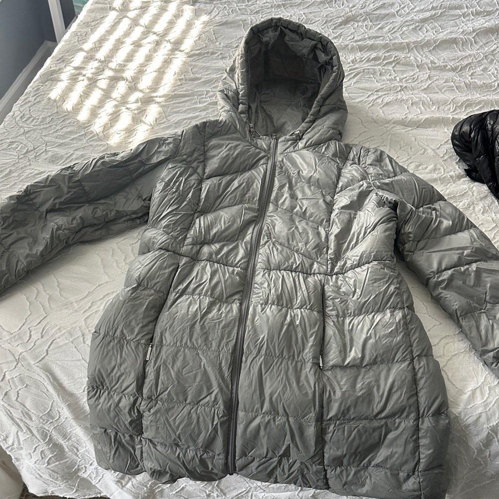 Ralph Lauren Women's Grey Puffer Jacket